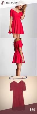 Guess Red Dress Red Dress Dresses Guess Dress