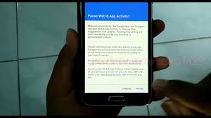 Google uses a feature called web & app activity to collect and store your search information. Google Search Now How To Turn Off Or Turn On Web App Activity History In Samsung Galaxy S5 Youtube