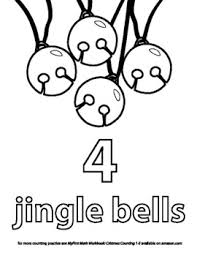 Some of the coloring page names are cute reindeer with jingle bells coloring, bells with snowflakes coloring christmas, bible s santa christmas coloring sleigh, learning years christmas coloring girl reindeer, christmas coloring pictures christmas day, cartoon of an outlined cute christmas reindeer with a bell, jingle bells. Jingle Bells Counting Coloring Page Printable Pre K Toddler Math