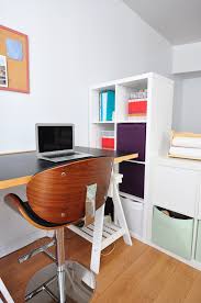 I am in the market for a new computer chair, as my cheapo staples chair is finally breaking down after 3 years. House Tour A Small Delicate Minimal Montreal Studio Apartment Therapy