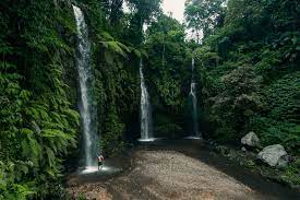 Lokasi air terjun benang kelambu. Benang Stokel Waterfall In Lombok Three Falls Journey Era