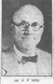 Dr George Pressly Neel (1866-1939)
