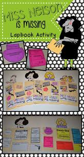 Miss Nelson Is Missing Lapbook Making Connections Activities Reading Projects