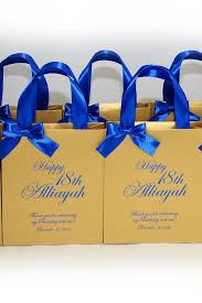 18th Birthday Goodie Bag Ideas 20 Birthday Party Favor Bags With Satin Ribbon Handles Bow Etsy 20th Birthday Party Birthday Party Favors Birthday Gift Bags
