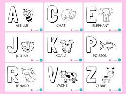 Coloriages L Alphabet Des Animaux Animaux Alphabet Coloriage Alphabet Coloriage