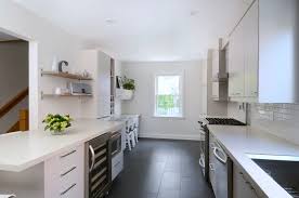 Ceramic tile for kitchen flooring. Dark Gray Tile Floor Houzz
