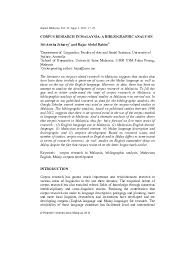 Malaysia agro exposition park serdang (maeps) Pdf Corpus Research In Malaysia A Bibliographic Analysis Hajar Abdul Rahim Academia Edu