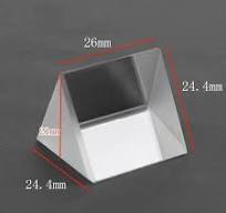 50*50mm High Quality Glass Equilateral Triangle Prism ...