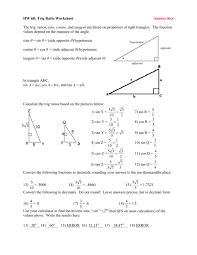 Biology notes form one syllabus. Trig Ratio Worksheet Answer Key The Trig Ratios Sine Cosine And