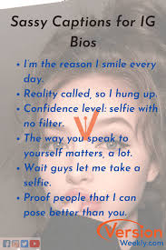 Use social media to build a fan base. 100 Sassy Instagram Captions Cute Sassy Quotes For Girls Selfies Version Weekly