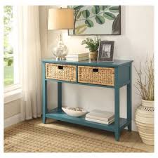 Console Table Teal Acme Furniture In 2020 Console Table Furniture Wood Console Table