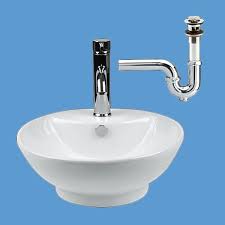 bathroom vessel sinks white ceramic