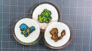Maybe you would like to learn more about one of these? Cross Stitched Pokemon Go Coasters Youtube