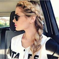 Top 20 Braided Hairstyles For Summer 2017 Long Side Braids Ombre Blonde Hair Styles Hairstyle Long Hair Styles