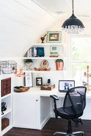 Transforming An Unused Attic Into An Amazing Office Space Attic Renovation Attic Bedroom Small Attic Spaces