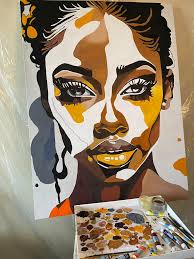 Vitiligo Another piece done ready for sell