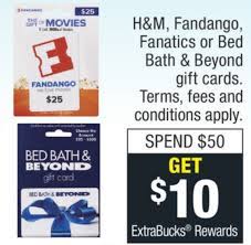 We did not find results for: Expired Cvs Buy 50 Select Gift Cards Get 10 Extrabucks Rewards H M Bed Bath Beyond Fandango Fanatics Gc Galore