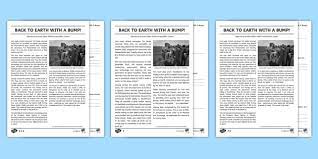 The afrikaans media's potential growth depends on how widely and effectively the language is used and on the quality of content it delivers. Back To Earth Newspaper Report Reading Comprehension Activity