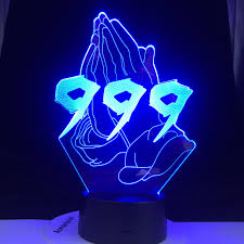 999 juice wrld ringtones and wallpapers. Juice Wrld 999 Cry Baby No Vanity Get Cake Die Young Love All Design Sku 3d Led Lamp Everybody Everything Dropshipping Led Night Lights Aliexpress