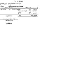 , reset save print pdf send to mail. Xls Slip Gaji Autosaved Enjoy Dindong Academia Edu