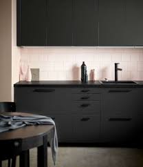 Sektion Cabinet Frames Available At Ikea Ikea Kungsbacka Fronts Available At Ikea Ikea Hackas Ha Photo Cou Kuchen Fronten Kuche Schwarz Kuchenfronten
