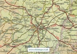 Street Map Of Frome Frome Map