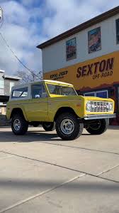 Image result for Bright Yellow 1980 Bronco
