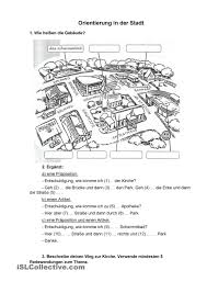 Orientierung In Der Stadt Daf Grammatik Deutsch