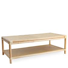 Another favorite of ours, rattan works in perfect harmony with the clear glass in creating the perfect contrast. Havana Rectangular Rattan Coffee Table Black Mango