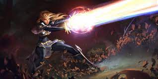 Wallpaper League of Legends Lux, Legends of Runeterra, League of Legends, Lux  League of Legends, Riot Games, Background - Download Free Image