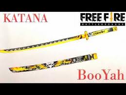 Katana is a melee weapon without ammo. How To Draw Katana Booyah Garena Free Fire Váº½ Katana Booyah Youtube Free Gift Card Generator Fire Drawing Katana