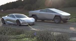 Tesla Cybertruck And Roadster Face Off For Some Backroad Mayhem In Fan Video