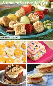Kid Friendly Sumer Snack Recipes Kids Snack Food Summer Snack Recipes Snack Recipes