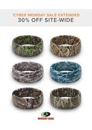 Take 30 Off Sitewide Groove Has Exclusively Partnered With Mossy Oak To Produce An Amazing Camouflage Silicone Ring Mossy Oak Camo Mossy Oak Silicone Rings
