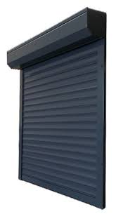 Motorisation de volets roulants filaire systec 10 n m diam 40 mm. Volet Roulant Aluminium Motorise Gris H 140 X L 120 Cm Brico Depot