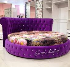 Spalnya Velvet Living Room Purple Furniture Bedroom Decor