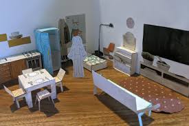 If your furniture is a typical size then the printable furniture templates i provided should work. How To Create Miniature 3d Furniture Center For Architecture