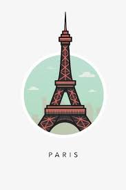 Paris Icon Eiffel Tower Illustration Eiffel Tower Instagram Background