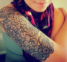 Mandala Half Sleeve Mandala Tattoo Artist Hanna Sandstrom Dark Age Tattoo Music Tattoo Sleeves Half Sleeve Tattoo Best Sleeve Tattoos