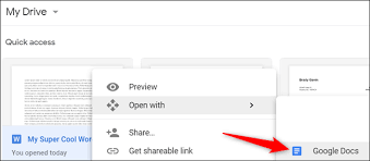 Convert a word document to a google doc. How To Import A Word Document Into Google Docs