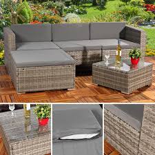 Ecksofa Rattan Garten