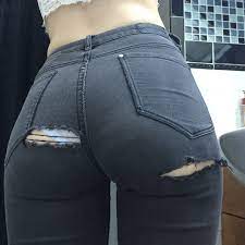 N A U S E A — my fav jeans have started ripping at the bum but i...