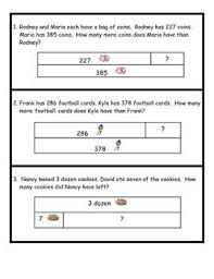 Addition And Subtraction Word Problems Using Tape Diagrams Subtraction Word Problems Word Problems Addition And Subtraction