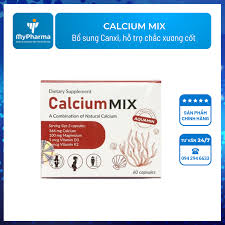 Calcium Mix - Bổ sung Canxi, hỗ trợ chắc xương - MyPharma