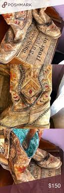 Corral Boots Cognac Aztec Style With Fringe Aztec Fashion Corral Boots Boots