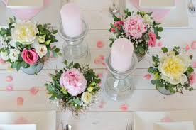 Verwandelt eure rundtische in einen rosafarbenen traum mit der tischdeko in rosa. Tischdeko Mit Pfingstrosen Selber Machen Rosa Hochzeit Teil 3 Blumigo