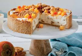 Spekulatius Kase Torte Mit Kaki Besserhaushalten De Rezept Kochen Und Backen Lebensmittel Essen Rezepte