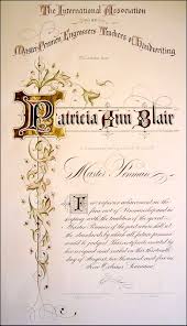 Artwork Calligraphy Certificate Lettering Calligraphy Art