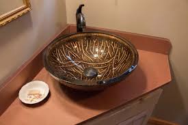 decorative bathroom sink blue moon