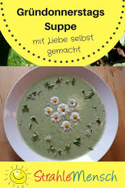 Neun Krauter Suppe Strahlemensch Krautersuppe Suppe Essen